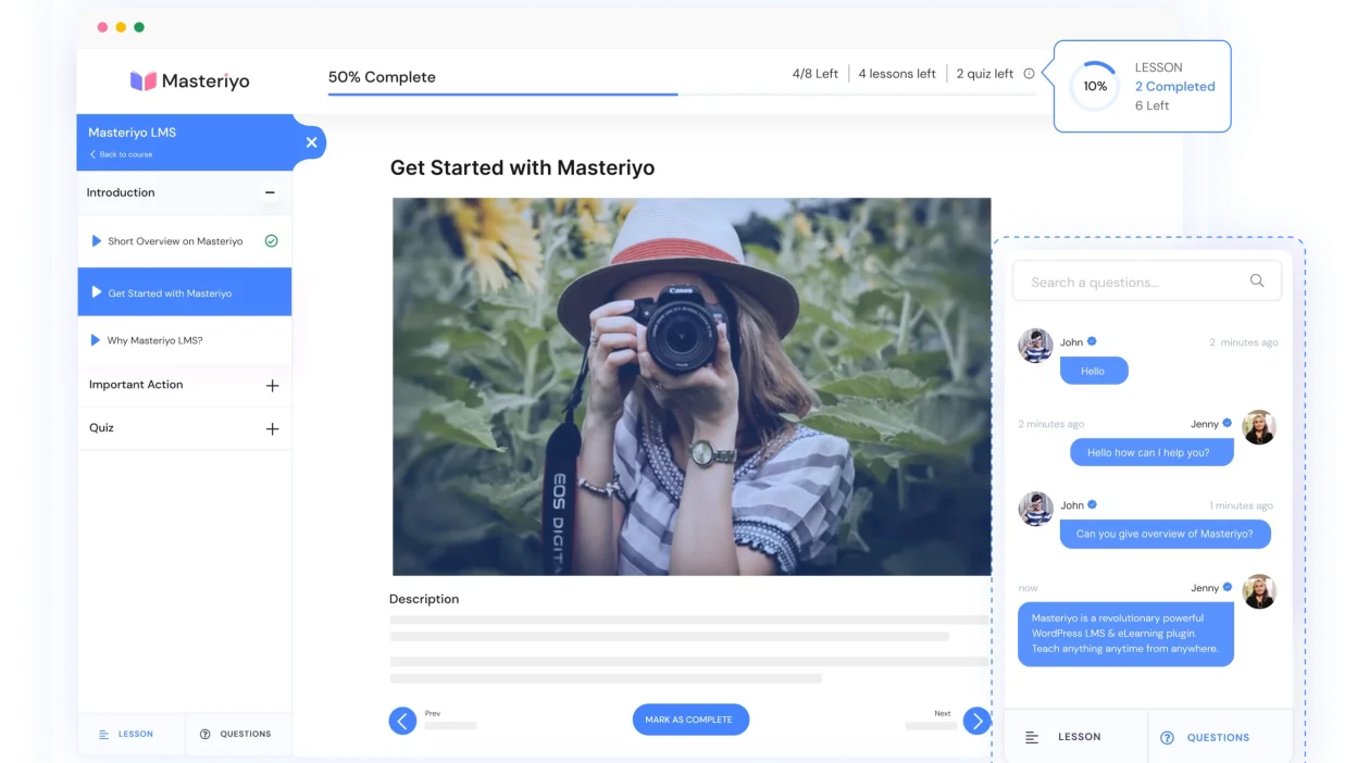 Masteriyo PRO v2.8.4 – LMS for WordPress