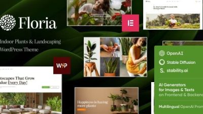 Floria v1.0 Gardening & Landscaping WordPress Theme