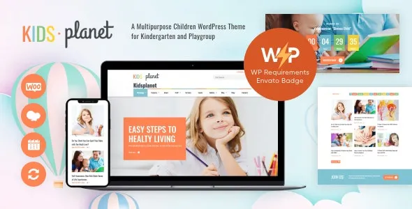 Kids Planet (v2.2.11) A Multipurpose Children WP Theme