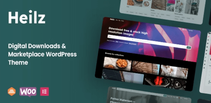 Fixed* Heilz (v2.0.1) Digital Downloads & Marketplace WordPress Theme [Activated]