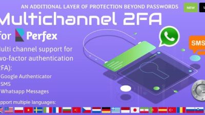 Multichannel Two Factor Authentication for Perfex CRM源码下载