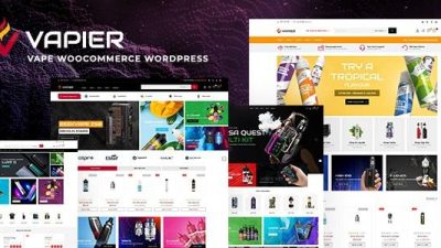 Vapier Vape Store WooCommerce WordPress Theme v1.1.5