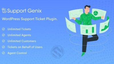 Support Genix v1.6.0 WordPress Support Ticket Plugin