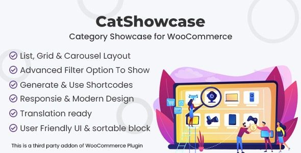 CatShowcase v1.0.0 Category Showcase for WooCommerce