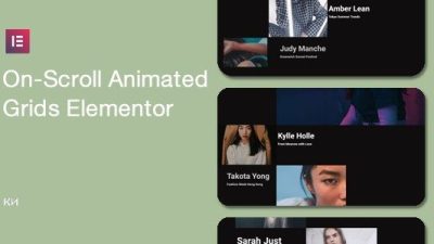 On-Scroll Animated Grid for Elementor插件下载