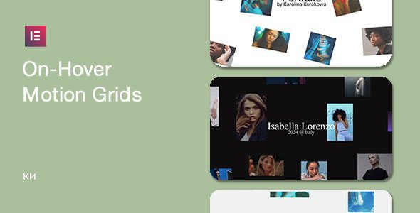 On-Hover Motion Grids for Elementor插件下载