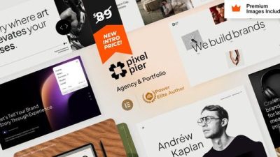 Pixelpiernyc v1.0 Creative Agency and Portolio