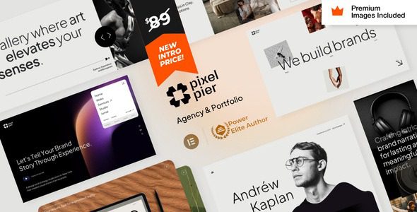 Pixelpiernyc v1.0 Creative Agency and Portolio