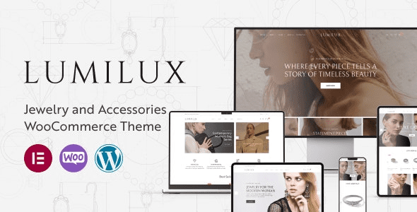 Lumilux (v1.0.0) Jewelry and Accessories WooCommerce Theme