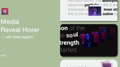Media Reveal Hover for Elementor下载