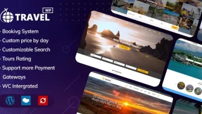 TravelWp v2.0.2 – Travel Tour Booking WordPress Theme