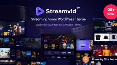 StreamVid v5.0.5 Streaming Video WordPress Theme