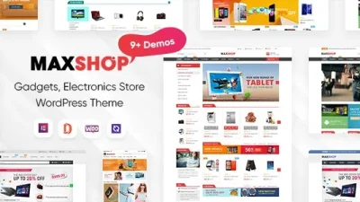 Maxshop v3.6.16 a unique theme for the online store WordPress