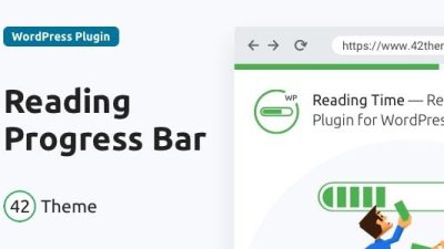 Reading Time (v2.0.1) Reading Progress Bar for WordPress