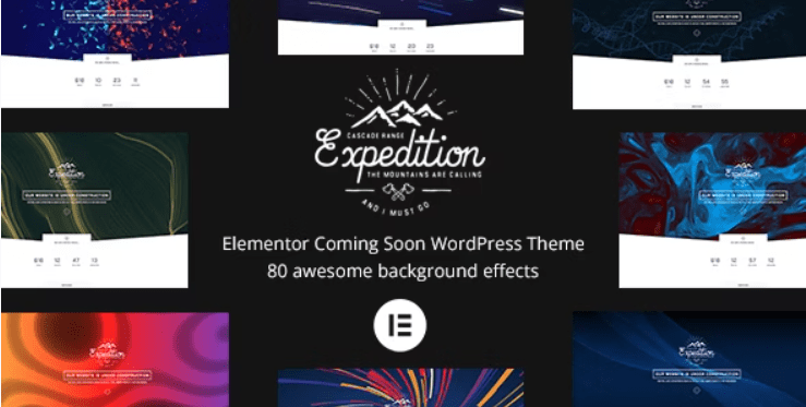 Expedition v4.0.0 Elementor Coming Soon WordPress Theme