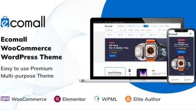Ecomall (v1.0.4) Elementor Electronics WooCommerce Theme