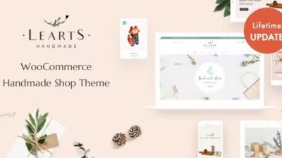 LeArts v1.8.3 Handmade Shop WooCommerce WordPress Theme