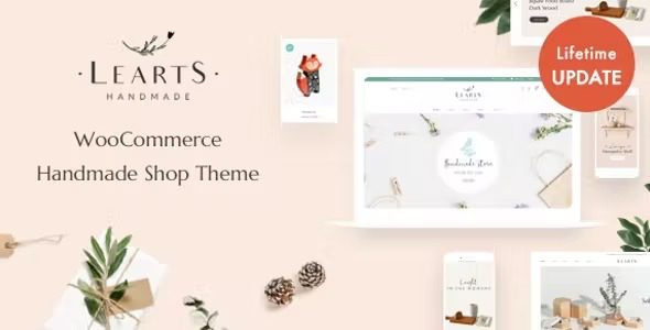 LeArts v1.8.3 Handmade Shop WooCommerce WordPress Theme