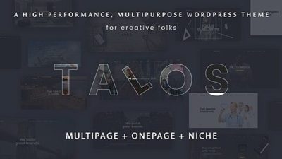 Talos (v1.3.8) Creative Multipurpose WordPress Theme