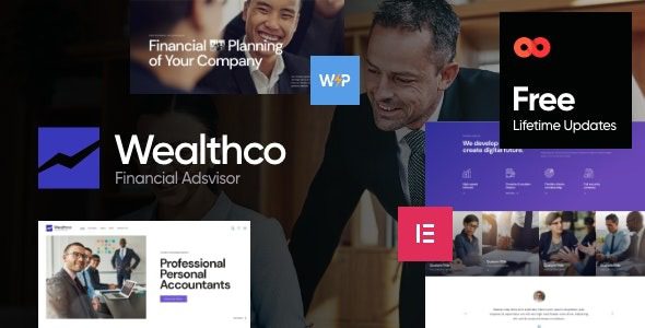 WealthCo v2.10.0 A Fresh Business & Financial Consulting WordPress Theme (Activated)