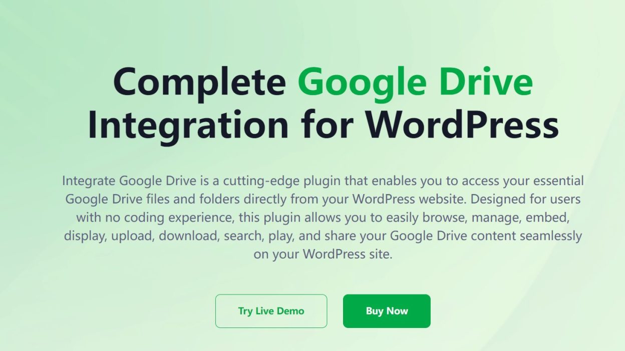 Integrate Google Drive PRO下载