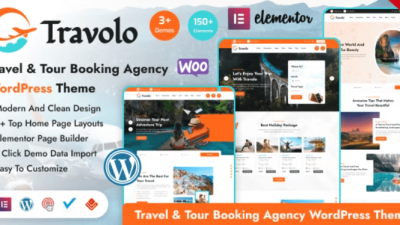 Travolo v1.0.1 Travel & Tour Booking WordPress Theme