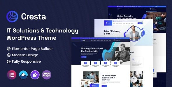 Cresta v1.0 IT Solutions & Technology WordPress Theme