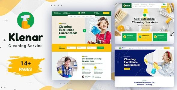 Klenar (v1.0.3) Cleaning Services WordPress Theme + RTL