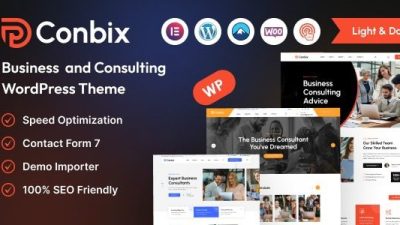 Conbix (v2.2.8) Business Consulting WordPress Theme