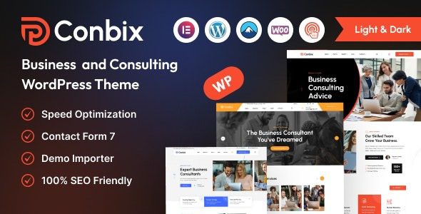 Conbix (v2.2.8) Business Consulting WordPress Theme