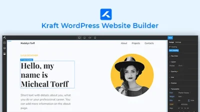 Kraft WordPress Website Builder v1.1.2
