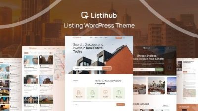 Listihub v1.0.0 Listing WordPress Theme