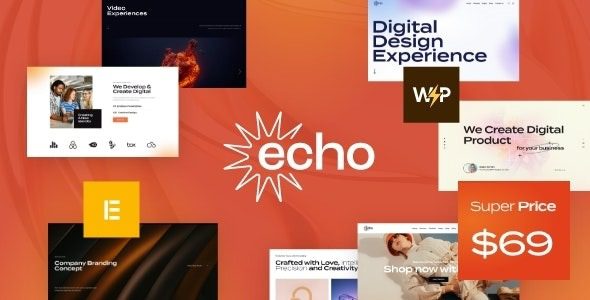 Echo (v1.10.0) Digital Marketing & Creative Agency WordPress Theme