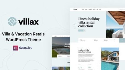 Villax (v1.1.4) Villa & Vacation Rentals WordPress Theme