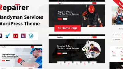 Repairer (v1.5) Handyman Services WordPress Theme