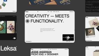 Leksa v1.0 Creative Portfolio Showcase Theme