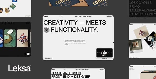 Leksa v1.0 Creative Portfolio Showcase Theme