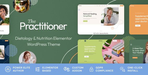 The Practitioner (v1.0.8) Doctor and Medical WordPress Theme