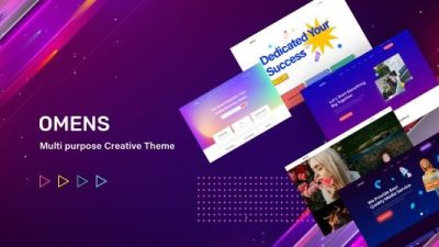 Omens v1.0.3 Multipurpose Creative WordPress Theme #