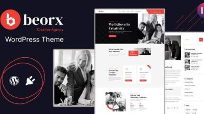 Beorx v2.0.1 Creative Agency WordPress Theme