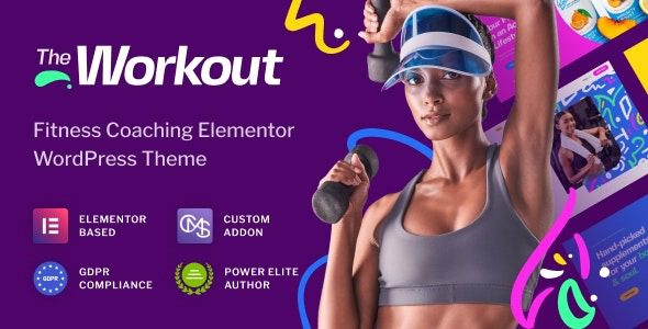 The Workout (v1.0.8) Trainer Fitness WordPress Theme