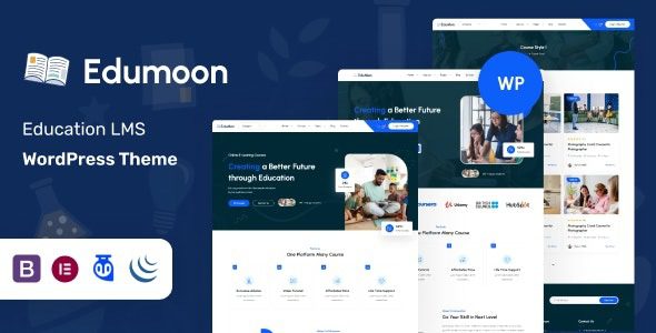 Edumoon (v1.3) Education LMS WordPress Theme