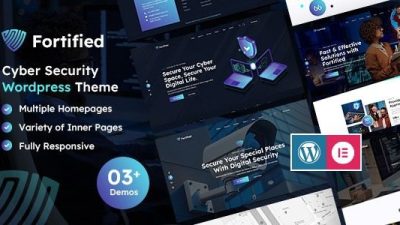 Fortified (v1.0) IT & Cyber Security WordPress Theme