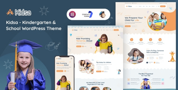 Kidsa (v1.0) Kindergarten & School WordPress Theme