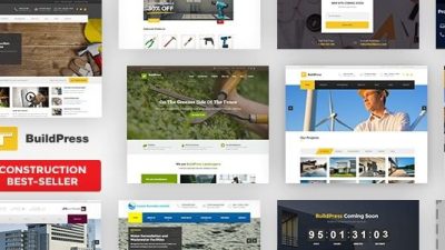 BuildPress v5.6.9 Construction Business Wp Theme