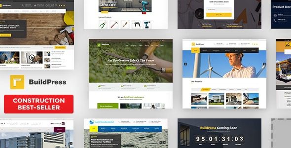 BuildPress v5.6.9 Construction Business Wp Theme