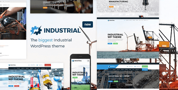 Industrial (v1.7.1) Factory Business WordPress Theme