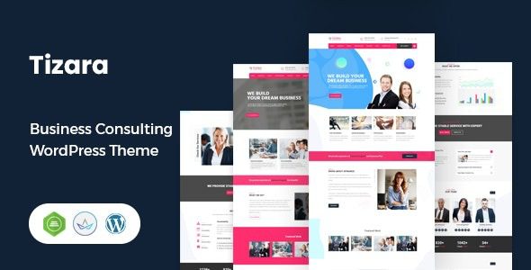 Tizara (v1.9) Business Consulting WordPress Theme