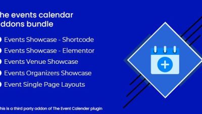 The events calendar addons bundle插件下载