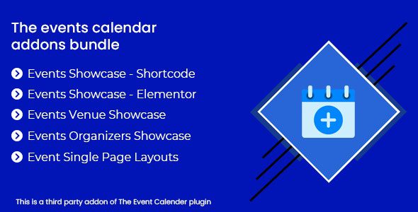 The events calendar addons bundle插件下载